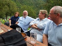 0021  Ursel, Helmut und unsere Tischnachbarn vom Schiff