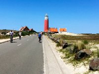 Wir erreichen den einzigen Leuchtturm der Insel.